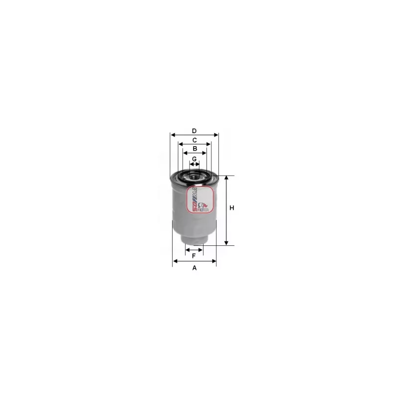 Filtre à carburant SOFIMA S 4398 NR