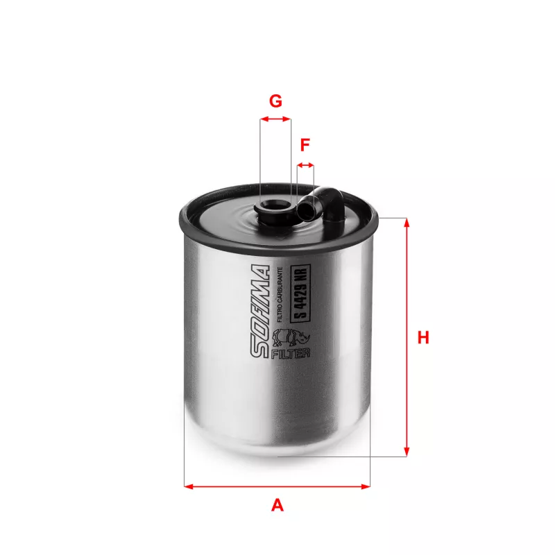 Filtre à carburant SOFIMA S 4429 NR