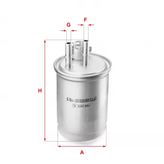 Filtre à carburant SOFIMA S 4450 NR