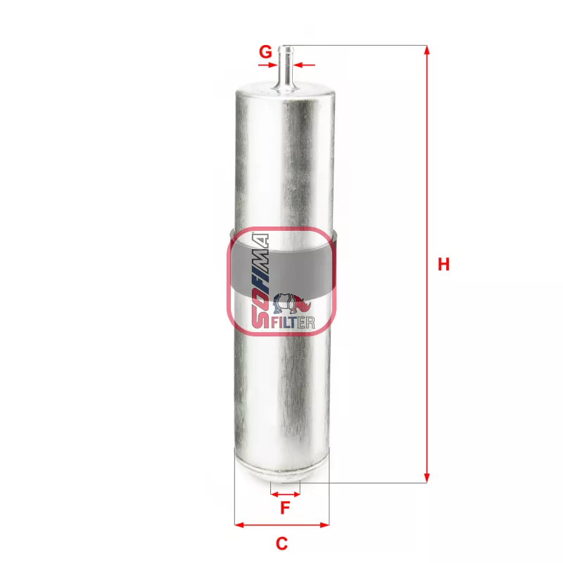 Filtre à carburant SOFIMA S 4857 B