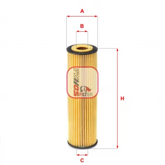 Filtre à huile SOFIMA S 5155 PE