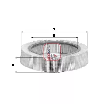 Filtre à air SOFIMA S 8040 A