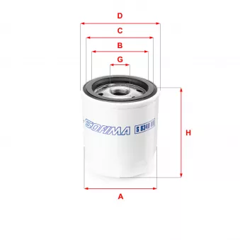 Filtre à carburant SOFIMA S 8340 NR