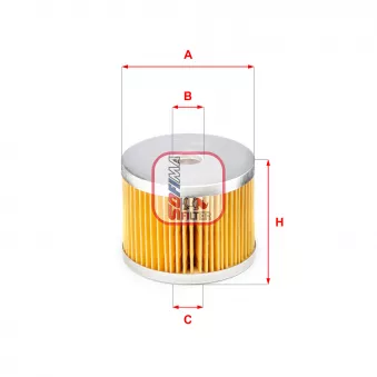 Filtre à carburant SOFIMA S 9091 N