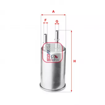 Filtre à carburant SOFIMA S 9183 B