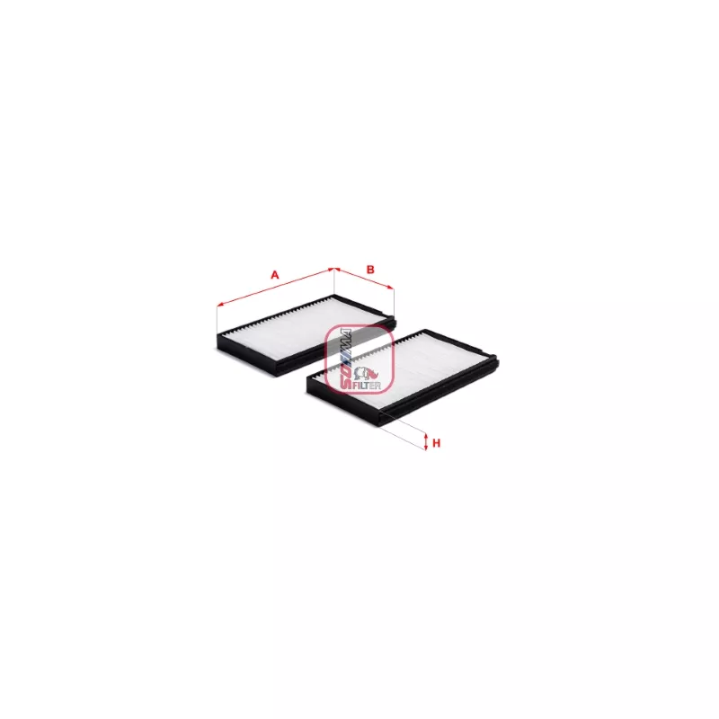 Filtre, air de l'habitacle SOFIMA S3394C