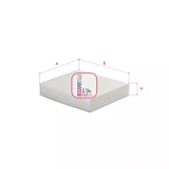 Filtre, air de l'habitacle SOFIMA S3526C