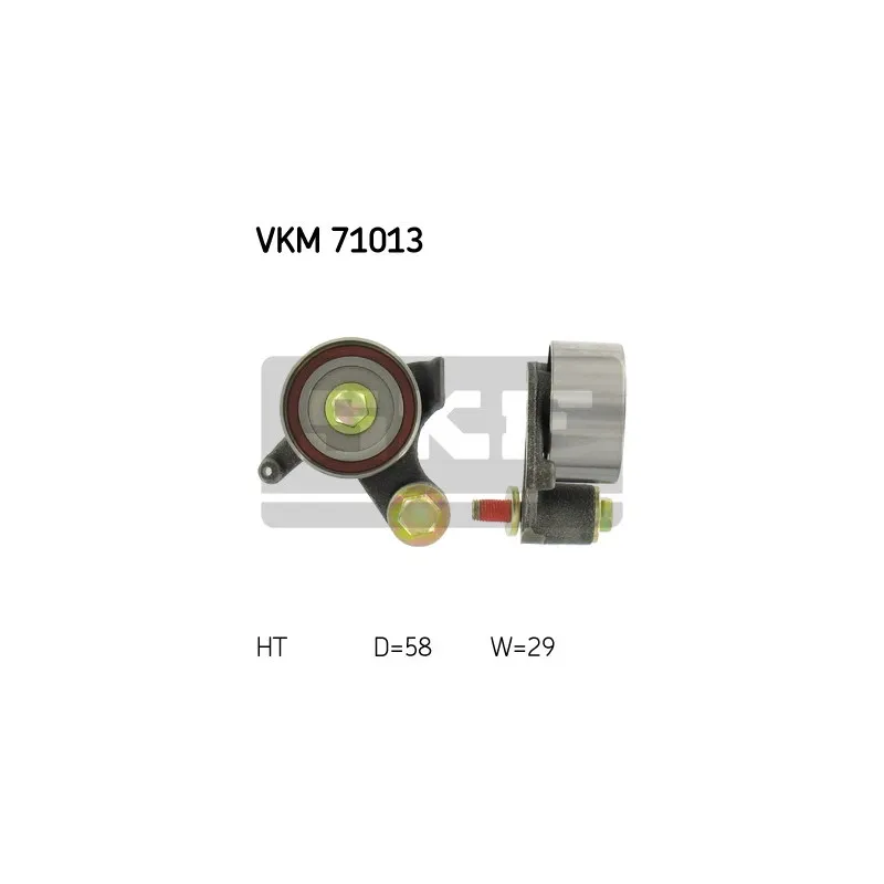 Poulie-tendeur, courroie crantée SKF VKM 71013