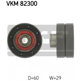 Poulie renvoi/transmission, courroie de distribution SKF VKM 82300