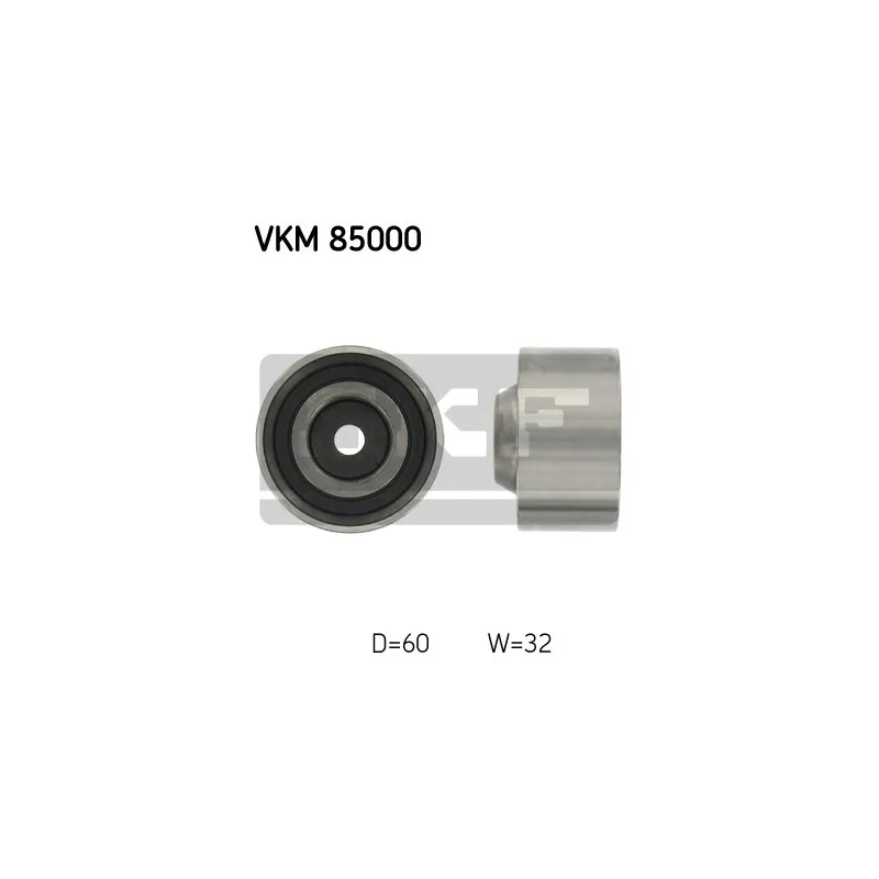 Poulie renvoi/transmission, courroie de distribution SKF VKM 85000