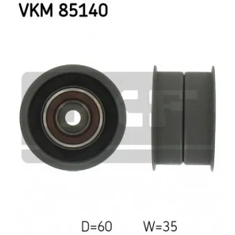 Poulie renvoi/transmission, courroie de distribution SKF VKM 85140