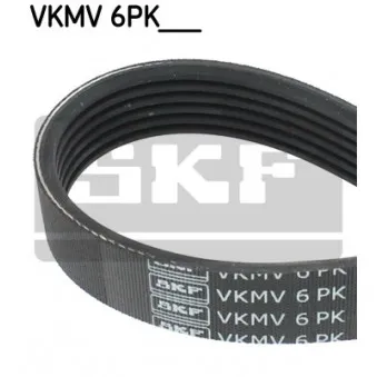 Courroie trapézoïdale à nervures SKF VKMV 6PK1325