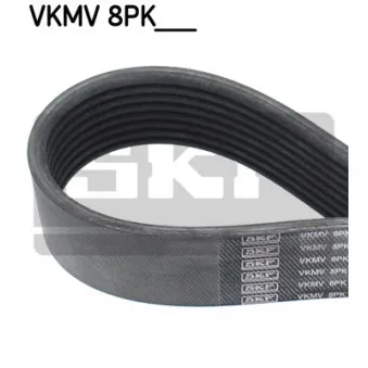 Courroie trapézoïdale à nervures SKF VKMV 8PK1390