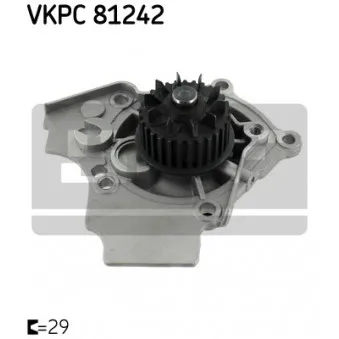 Pompe à eau SKF VKPC 81242