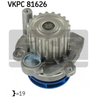 Pompe à eau SKF VKPC 81626