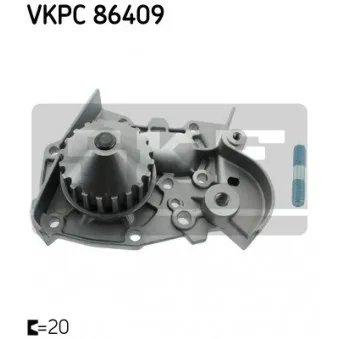 Pompe à eau SKF VKPC 86409