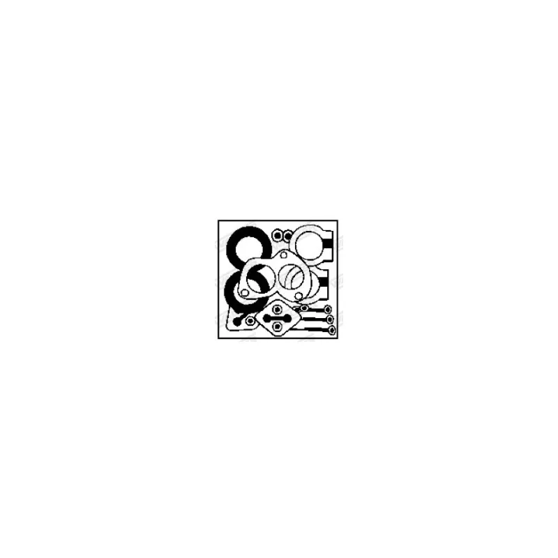 Kit d'assemblage, silencieux WALKER 85444
