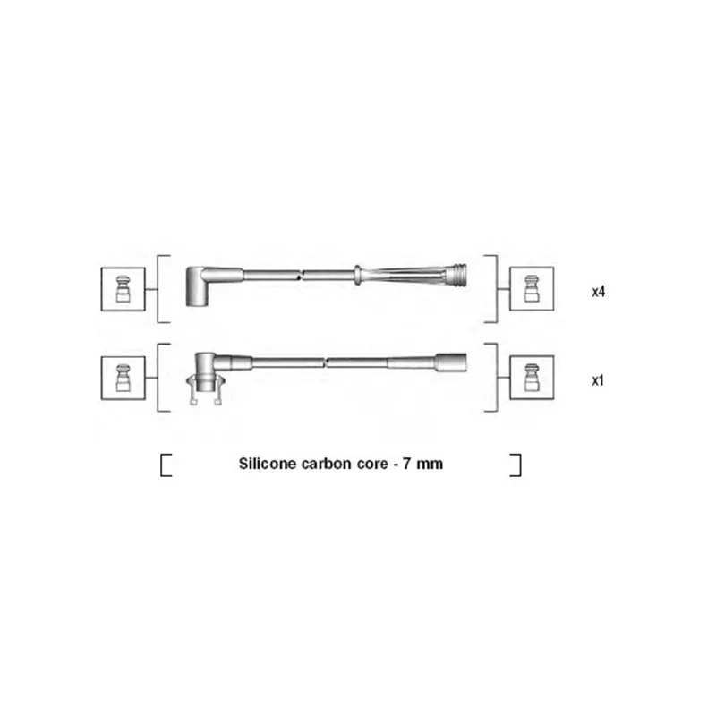 Kit de câbles d'allumage MAGNETI MARELLI 941145130710