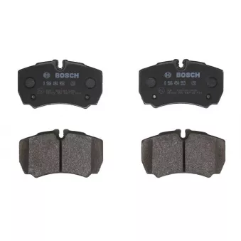 Jeu de 4 plaquettes de frein arrière BOSCH 0 986 494 953