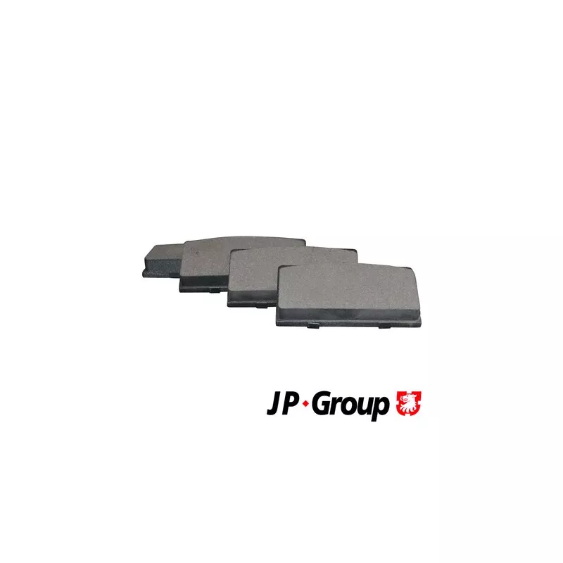 Jeu de 4 plaquettes de frein avant JP GROUP 4963600110