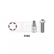 Embout RIBE sur douille 1/2" TOPTUL BCQA1612 - Visuel 3