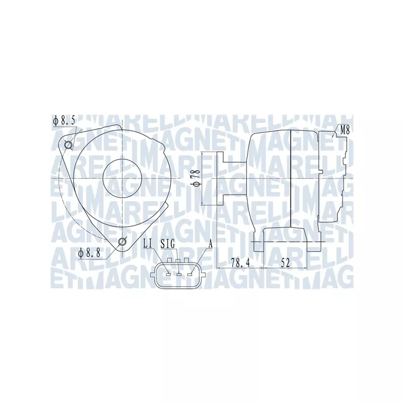 Alternateur MAGNETI MARELLI 063731989010