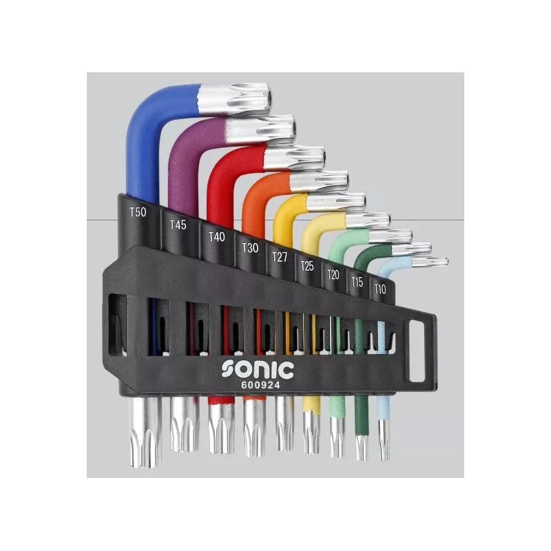 Jeu de clés mâles TORX SONIC 600924