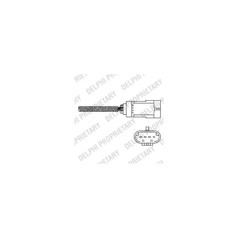 Sonde lambda DELPHI ES10793-12B1