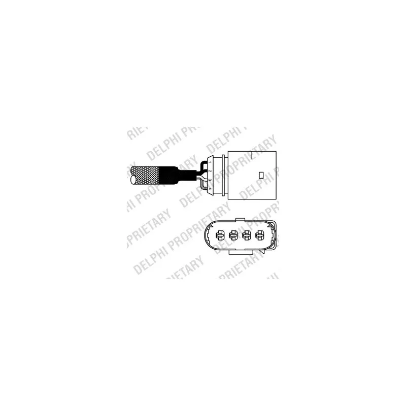 Sonde lambda DELPHI ES10978-12B1