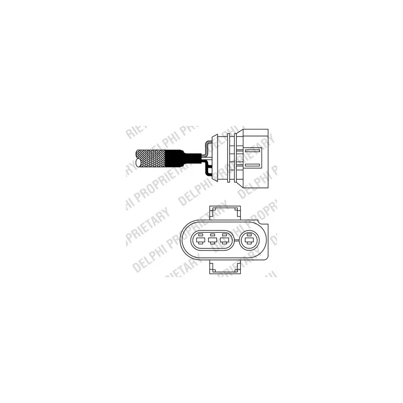 Sonde lambda DELPHI ES10979-12B1