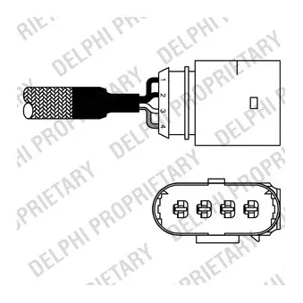 Sonde lambda DELPHI