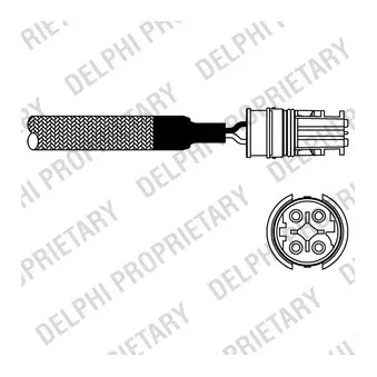 Sonde lambda DELPHI ES10983-12B1