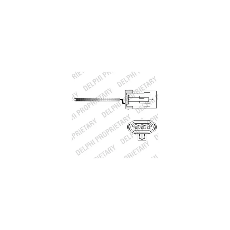 Sonde lambda DELPHI ES10988-12B1