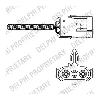 Sonde lambda DELPHI