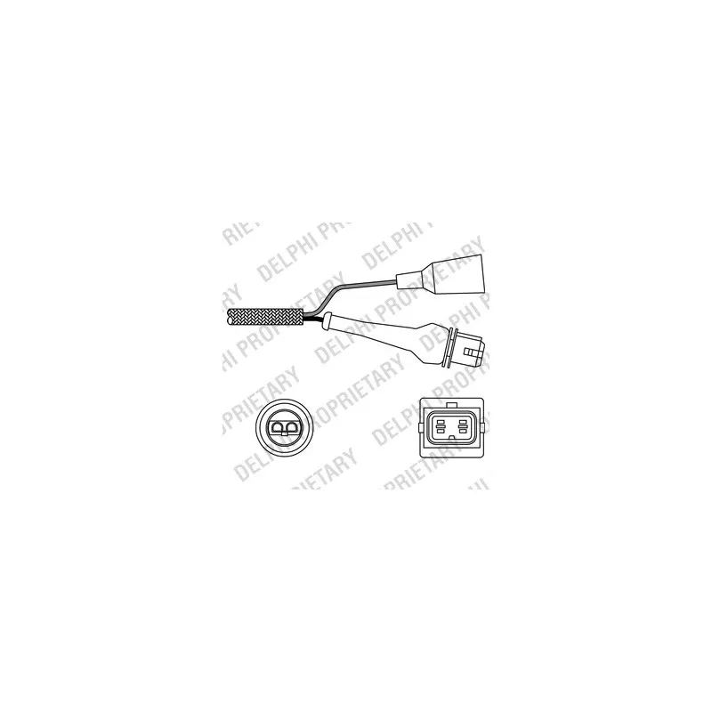 Sonde lambda DELPHI ES11000-12B1