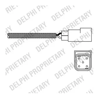 Sonde lambda DELPHI ES20253-12B1