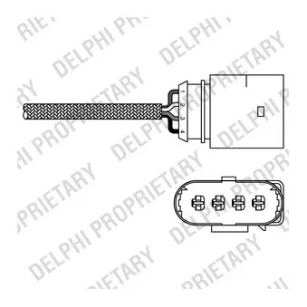 Sonde lambda DELPHI ES20271-12B1