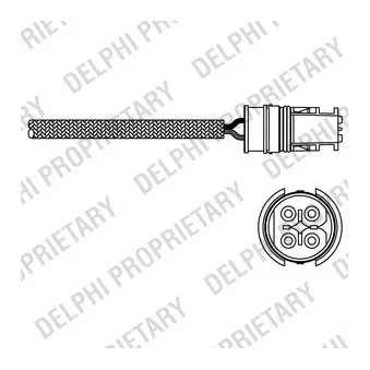 Sonde lambda DELPHI ES20274-12B1