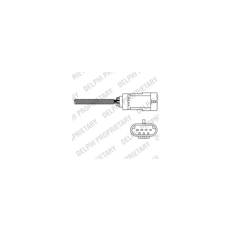 Sonde lambda DELPHI ES20280-12B1