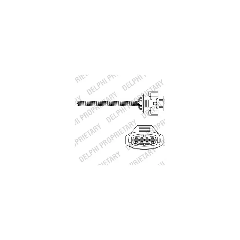 Sonde lambda DELPHI ES20282-12B1