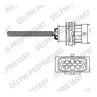 Sonde lambda DELPHI ES20292-12B1