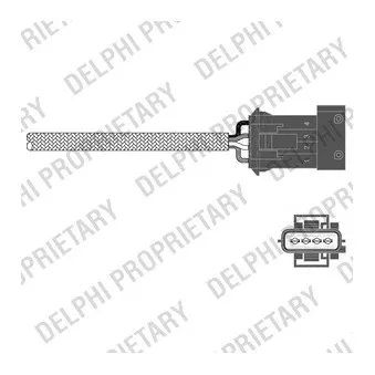 Sonde lambda DELPHI ES20337-12B1