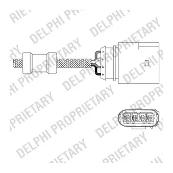 Sonde lambda DELPHI