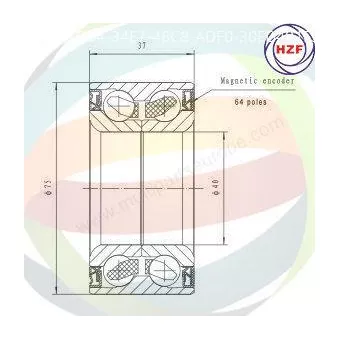 Roulement de roue avant ODM-MULTIPARTS 70-010013