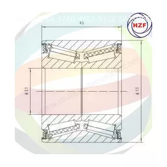 Roulement de roue arrière ODM-MULTIPARTS 70-140015