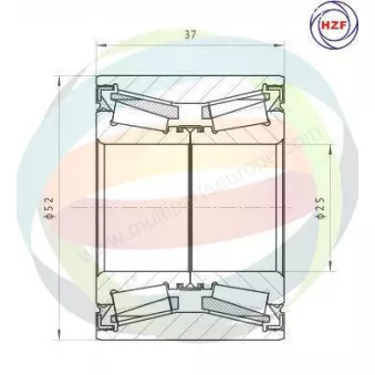 Roulement de roue arrière ODM-MULTIPARTS 70-160068