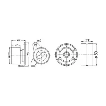 Kit de distribution DELPHI KDB124