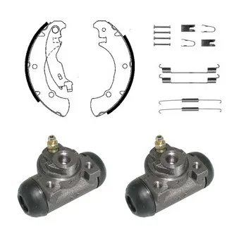 Kit de freins arrière (prémontés) DELPHI KP1033