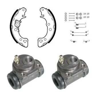 Kit de freins arrière (prémontés) DELPHI