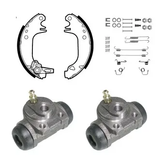 Kit de freins arrière (prémontés) DELPHI